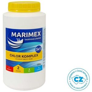 Marimex CHLOR KOMPLEX 5v1 Multifunkčné tablety, žltá, veľkosť UNI
