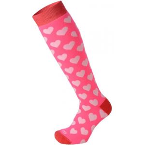 Mico KIDS PROTECTION ružová M - Juniorské  lyžiarske ponožky
