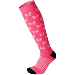Mico MEDIUM WARM CONTROL K Detské lyžiarske ponožky, ružová, veľkosť L