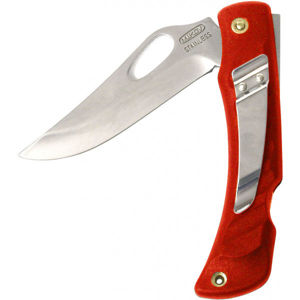 MIKOV CROCODILE 243-NH-1/B Vreckový outdoorový nôž, červená, veľkosť os