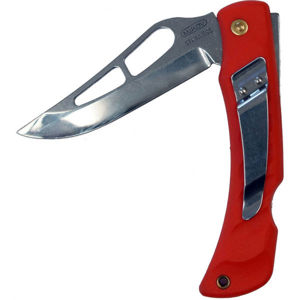 MIKOV CROCODILE 243-NH-1/A Vreckový outdoorový nôž, červená, veľkosť os