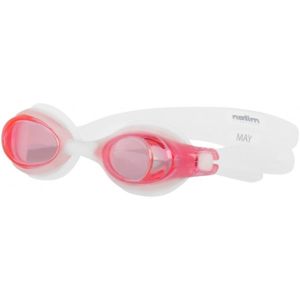 Miton YAM Detské plavecké okuliare, ružová,biela, veľkosť