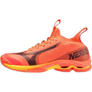 Mizuno WAVE LIGHTNING NEO 2 Pánska volejbalová obuv, oranžová, veľkosť 44