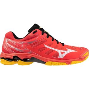 Mizuno WAVE VOLTAGE Pánska volejbalová obuv, červená, veľkosť 44.5