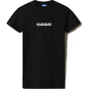 Napapijri S-BOX W LONG Dámske tričko, čierna, veľkosť S