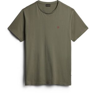 Napapijri SALIS SS SUM Pánske tričko, khaki, veľkosť XXXL