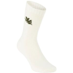 NATURA VIDA REGULAR NATUREL Pánske ponožky, biela, veľkosť 43 - 46