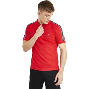 NAUTICA CONNOLY Pánske polo tričko, červená, veľkosť