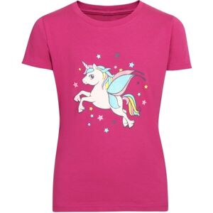 NAX GORETO Dievčenské tričko, ružová, veľkosť 104/110