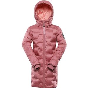 NAX SARWO Detský kabát, ružová, veľkosť 140-146