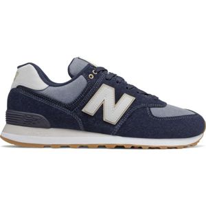 New Balance ML574SNJ tmavo modrá 8 - Pánska vychádzková obuv