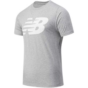 New Balance CLASSIC NB TEE Pánske tričko, sivá, veľkosť M