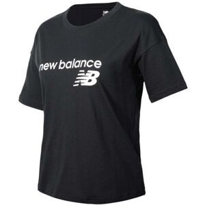 New Balance WT03805BK Dámske tričko, čierna, veľkosť S