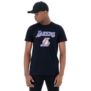 New Era NBA LOS ANGELES LAKERS čierna S - Pánske tričko