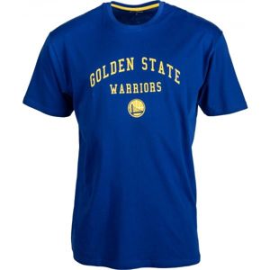 New Era NBA GOLDEN WARRIOR modrá L - Pánske tričko