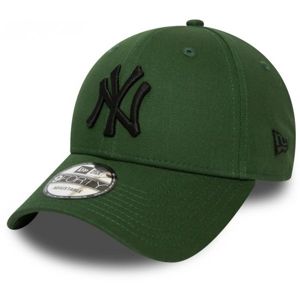 New Era 9FORTY MLB THE LEAGUE ESSENTIAL NEW YORK YANKEES tmavo zelená  - Pánska klubová šiltovka
