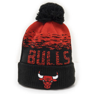 New Era NBA OMBRE CHICAGO BULLS Klubová zimná čiapka, červená, veľkosť UNI