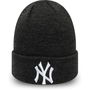 New Era MLB HEATHER ESSENTIAL KNIT NEW YORK YANKEES čierna UNI - Pánska zimná čiapka