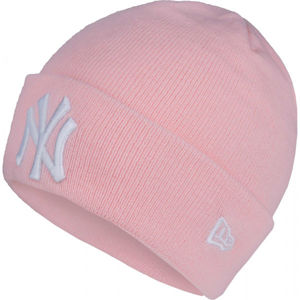 New Era WMNS MLB ESSENTIAL NEW YORK YANKEES Dámska zimná čiapka, ružová, veľkosť ADULT
