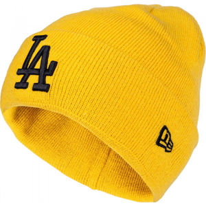 New Era MLB ESSENTIAL LOS ANGELES DODGERS Zimná čiapka, žltá, veľkosť