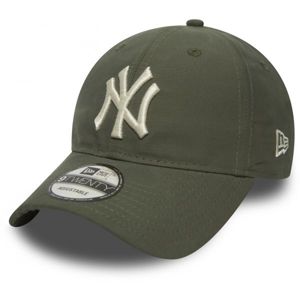New Era NE 9TWENTY MLB NEW YORK YANKEES Pánska klubová šiltovka, kaki,sivá, veľkosť