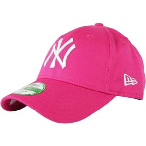 New Era 9FORTY KID MLB LEAGUE BASIC NEYYAN LS ružová  - Dievčenské klubová šiltovka