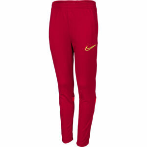 Nike DRY ACD21 PANT KPZ Y Chlapčenské futbalové nohavice, červená, veľkosť XS