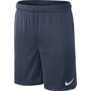Nike PARK KNIT SHORT YOUTH tmavo modrá XL - Detské futbalové trenírky