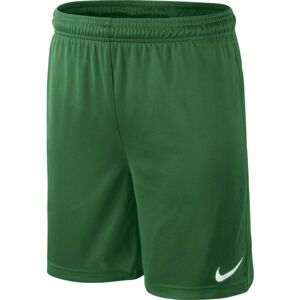 Nike PARK KNIT SHORT YOUTH zelená M - Detské futbalové trenírky