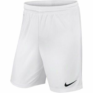 Nike YTH PARK II KNIT SHORT NB Chlapčenské futbalové šortky, biela, veľkosť L