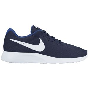Nike TANJUN tmavo modrá 10 - Pánska voľnočasová obuv