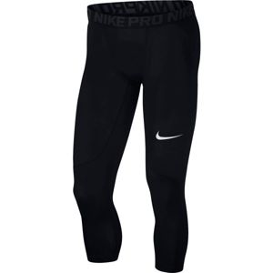 Nike PRO TGHT 3QT čierna L - Pánske tréningové legíny