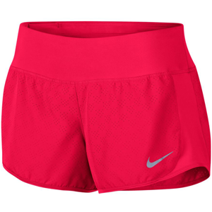 Nike W NK DRY SHORT CREW NV červená XL - Bežecké šortky