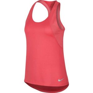Nike RUN TANK ružová XL - Dámske bežecké tielko