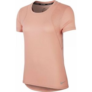 Nike RUN TOP SS W oranžová S - Dámske bežecké tričko