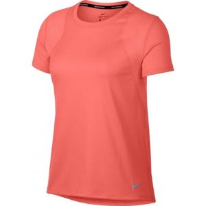 Nike RUN TOP SS ružová M - Dámsky bežecký top