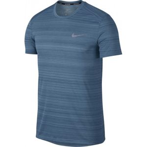 Nike DRY MILER TOP SS NV modrá XL - Pánsky bežecký top