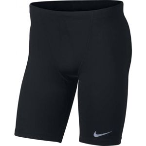 Nike FAST TIGHT HALF čierna L - Pánske krátke bežecké elasťáky