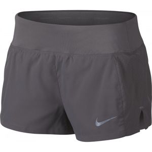 Nike ECLIPSE 3IN SHORT W sivá L - Dámske bežecké šortky