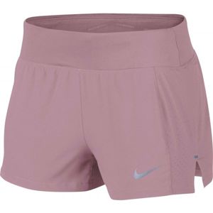 Nike ECLIPSE 3IN SHORT ružová M - Dámske bežecké kraťasy
