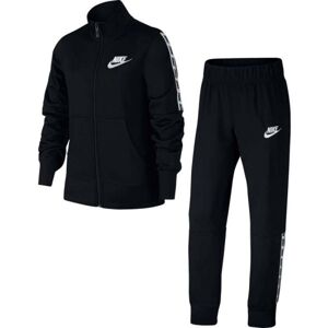 Nike NSW TRK SUIT TRICOT Dievčenská súprava, čierna, veľkosť M