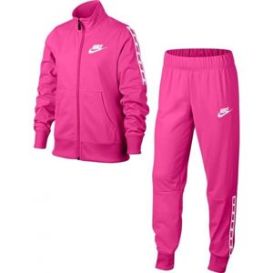 Nike NSW TRK SUIT TRICOT ružová M - Dievčenská súprava