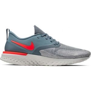 Nike ODYSSEY REACT FLYKNIT 2 modrá 7.5 - Pánska bežecká obuv