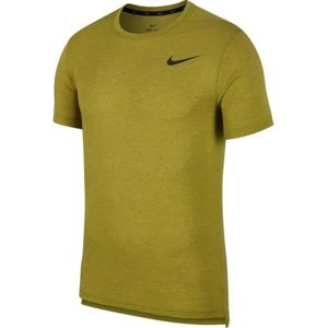 Nike NP BRT TOP SS HPR tmavo zelená XL - Pánske tréningové tričko
