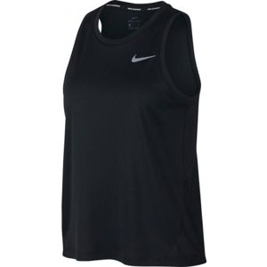Nike MILER TANK W čierna M - Dámske bežecké tielko