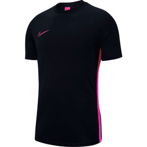 Nike DRY ACDMY TOP SS M Pánske futbalové tričko, čierna,ružová, veľkosť