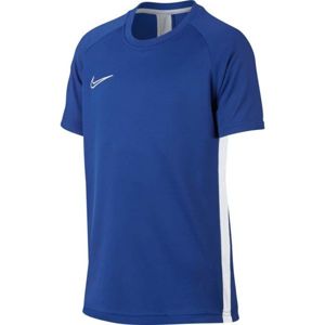 Nike DRY ACDMY TOP SS Detské tričko, modrá, veľkosť M