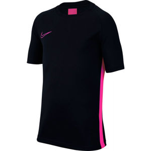 Nike DRY ACDMY TOP SS B Chlapčenské futbalové tričko, čierna, veľkosť XS