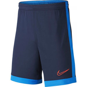 Nike DRY ACDMY SHORT K B Chlapčenské futbalové kraťasy, tmavo modrá,modrá,červená, veľkosť