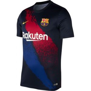 Nike FCB M NK DRY TOP SS PM čierna XL - Pánske tričko